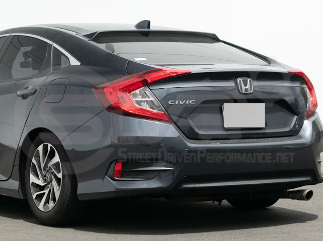 2016-2021 HONDA CIVIC SEDAN | REAR ROOF WINDOW VISOR