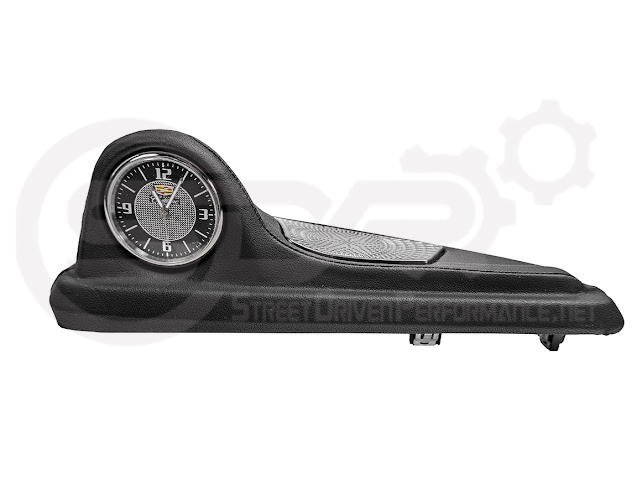 Fit 2020-2024 Cadillac CT5 | Leather Dashboard Center Analog Clock & Speaker Pod (Fits all Models)
