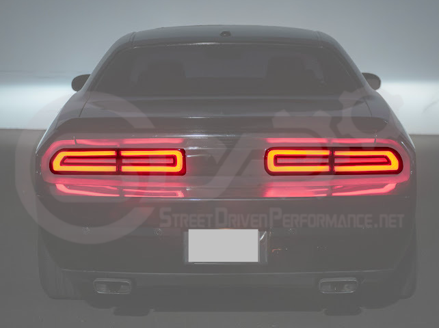 2008-2014 DODGE CHALLENGER | FACELIFTED SEQUENTIAL SIGNAL LED CLEA REAR TAILLIGHTS (PAIR)