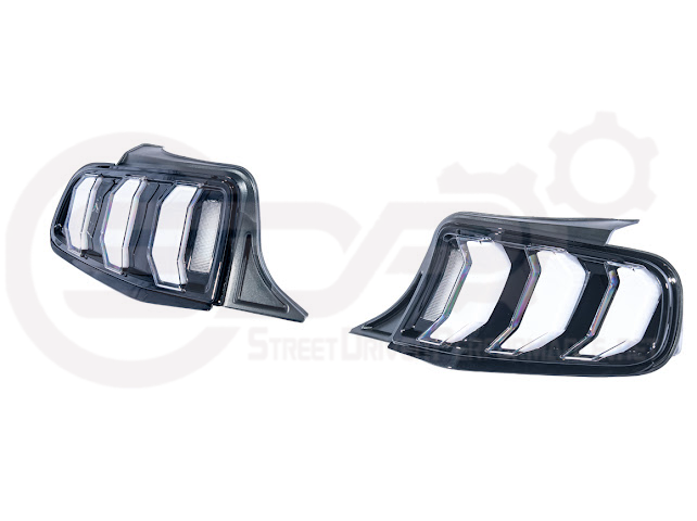 2010-2014 FORD MUSTANG S197 | S550 EURO STYLE SEQUENTIAL SIGNAL LED REAR TAILLIGHTS PAIR