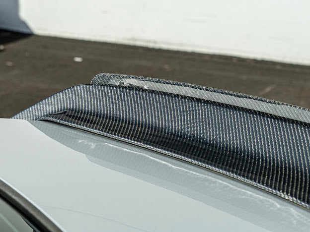2016-2019 Cadillac ATS-V Sedan  | Wickerbill Trunk Spoiler Wing Carbon Fiber