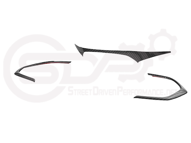 2014-2019 Chevrolet Corvette C7 | Carbon Fiber Dashboard Instrument Cluster Gauge Frame Trim Cover