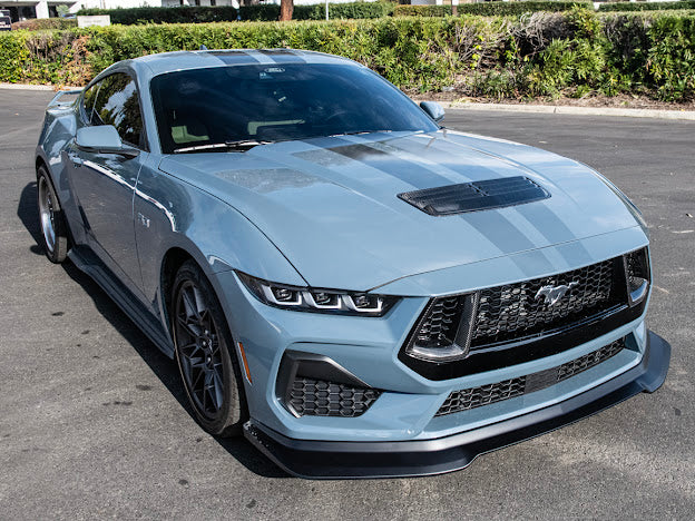 2024-UP FORD MUSTANG S650 | CARBON FIBER FRONT UPPER HOOD VENT INSERT