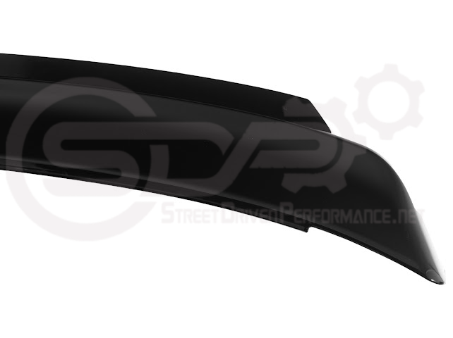 Dodge Charger SRT Hellcat Redeye rear trunk wing spoiler in matte or gloss black, with a wickerbill design for aerodynamic style.