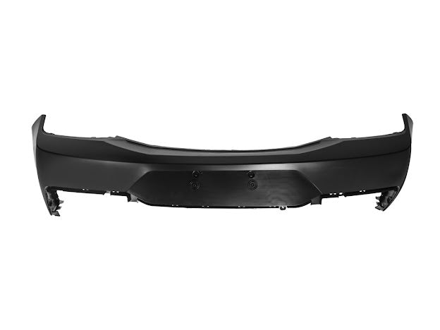 2024-Up Ford Mustang S650 | Factory Style PRIMED BLACK Rear Bumper Cover Replacement