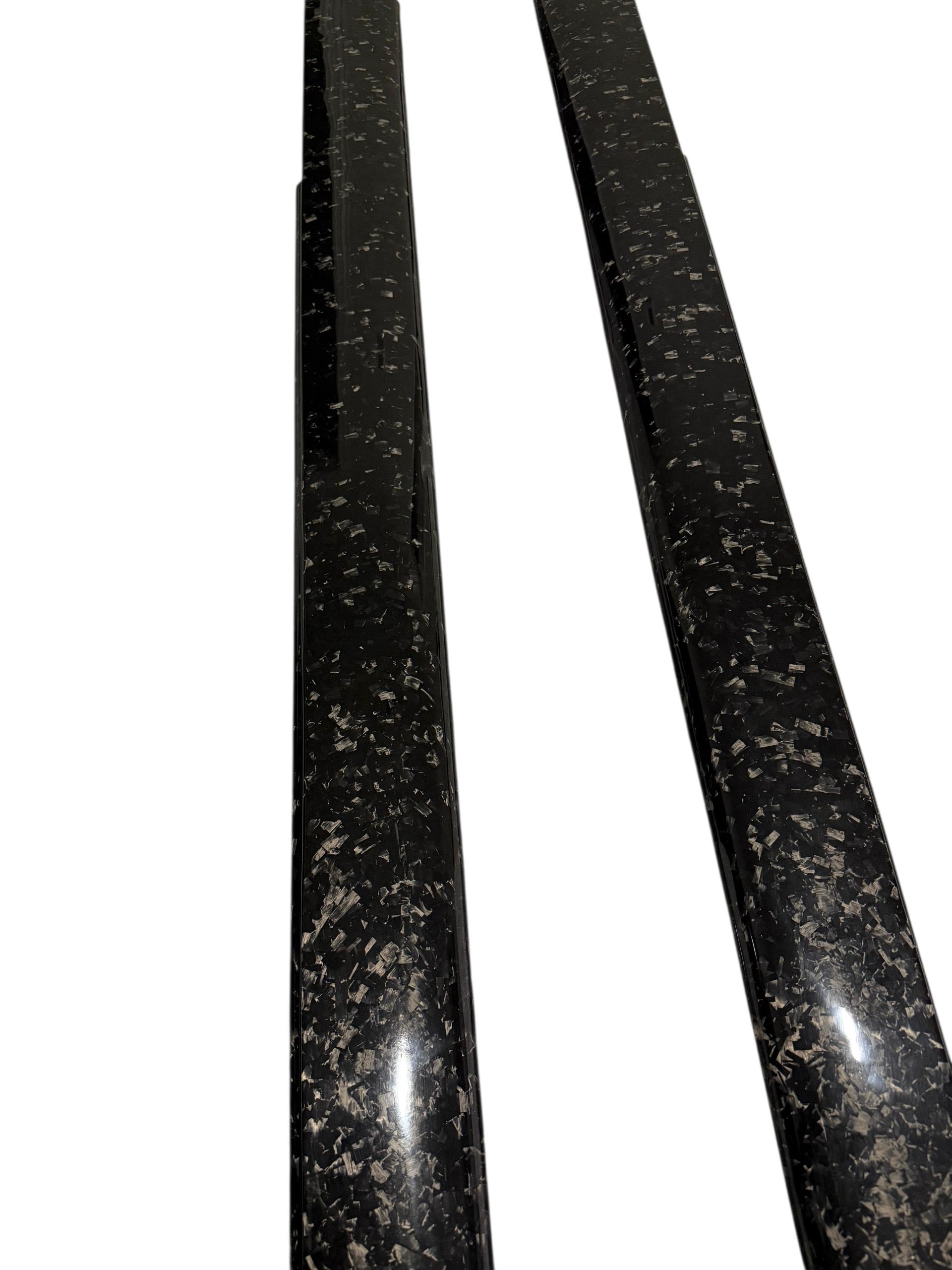 2018-2023 DODGE CHALLENGER WIDEBODY | CARBON FIBER SIDE SKIRTS ROCKER PANELS GROUND EFFECTS