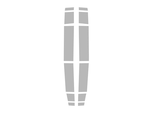 2024-UP FORD MUSTANG S650 | HOOD BODY STRIPE 3M DECALS