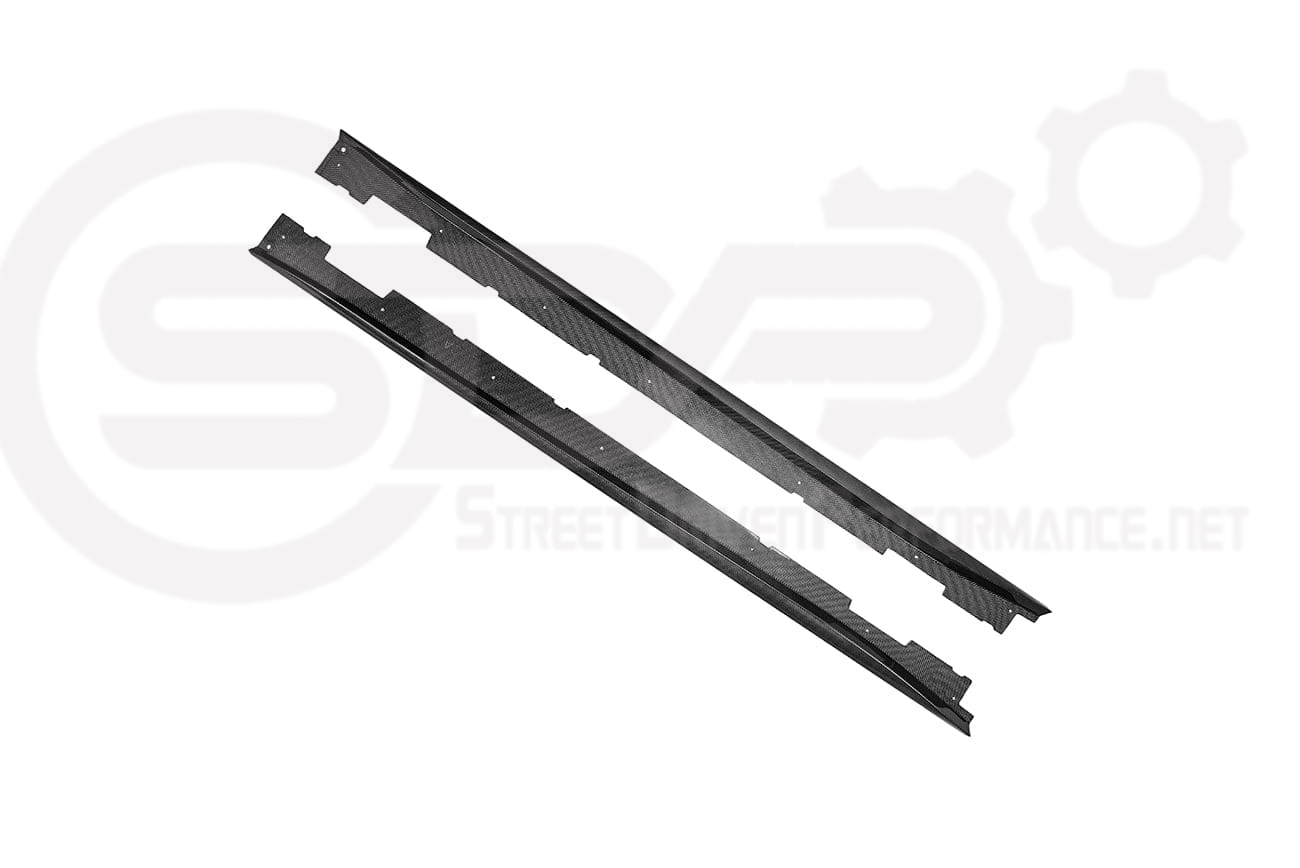 2016-2019 Cadillac CTS-V V3 - Factory Style Carbon Fiber Side Skirts Rocker Panels Ground Effects