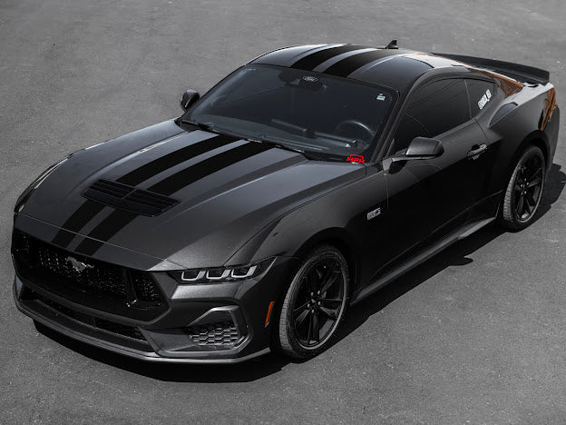 2024-UP FORD MUSTANG S650 | HOOD BODY STRIPE 3M DECALS