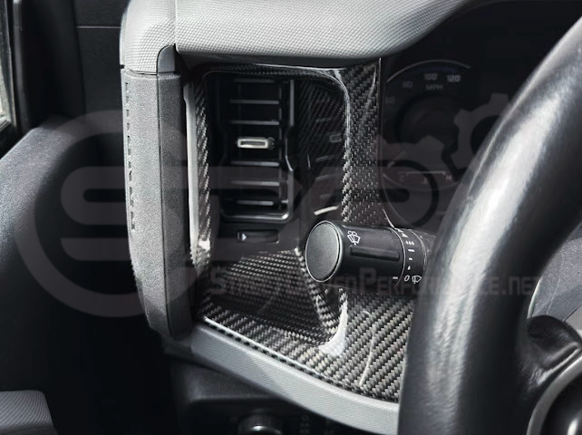 2021-UP FORD BRONCO CARBON FIBER DRIVER SIDE AC OUTLET VENT COVER