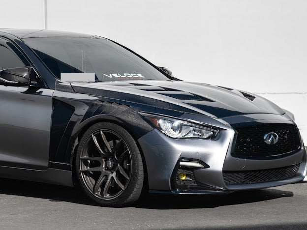 2014-UP INFINITI Q50 FRONT SIDE FENDERS PAIR