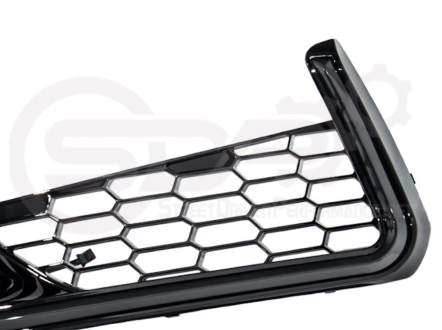2024-Up For Mustang S650 Dark Horse Style Bumper | Side Intake LED Grille DRL Light Bar Pair