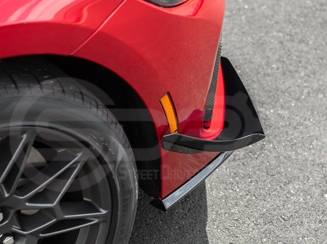 2024-UP MUSTANG S650 GT | FRONT SPLITTER LIP GROUND EFFECTS CANARDS PAIR