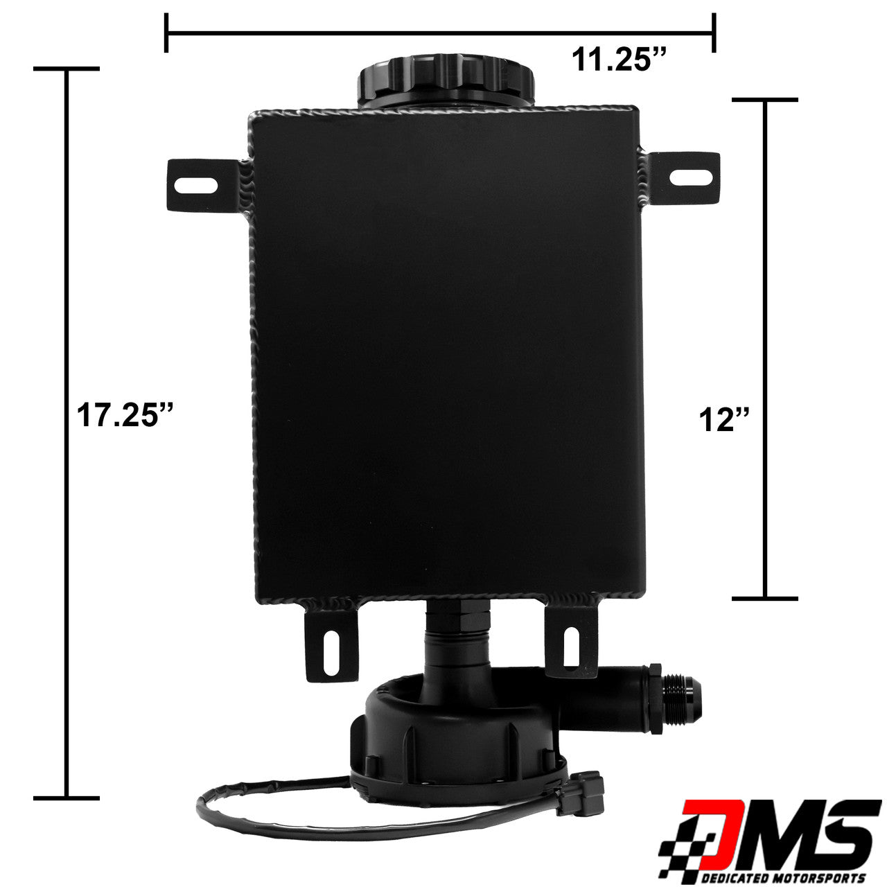 DMS Universal 3 Gallon Supercharger Coolant (Ice) Tank for Davies Craig Pump