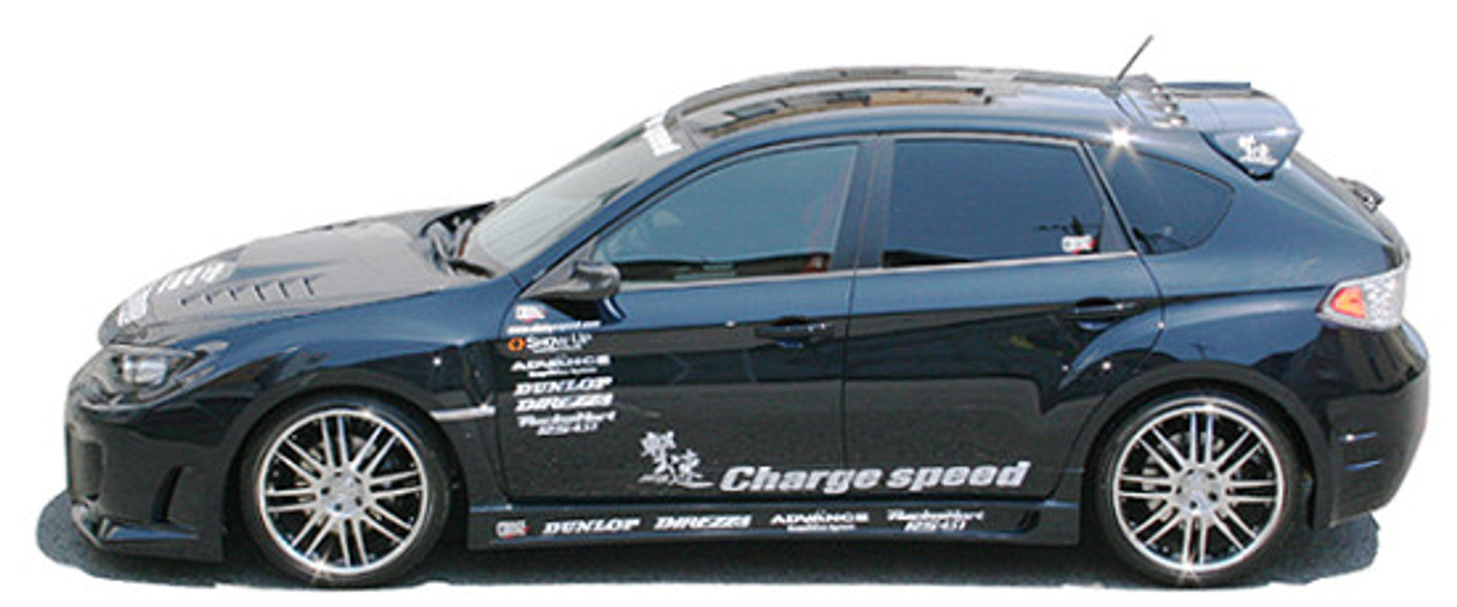 Charge Speed 2008-2014 Subaru WRX STi GR-B Hatchback Type-2 Body Kit Full Kit