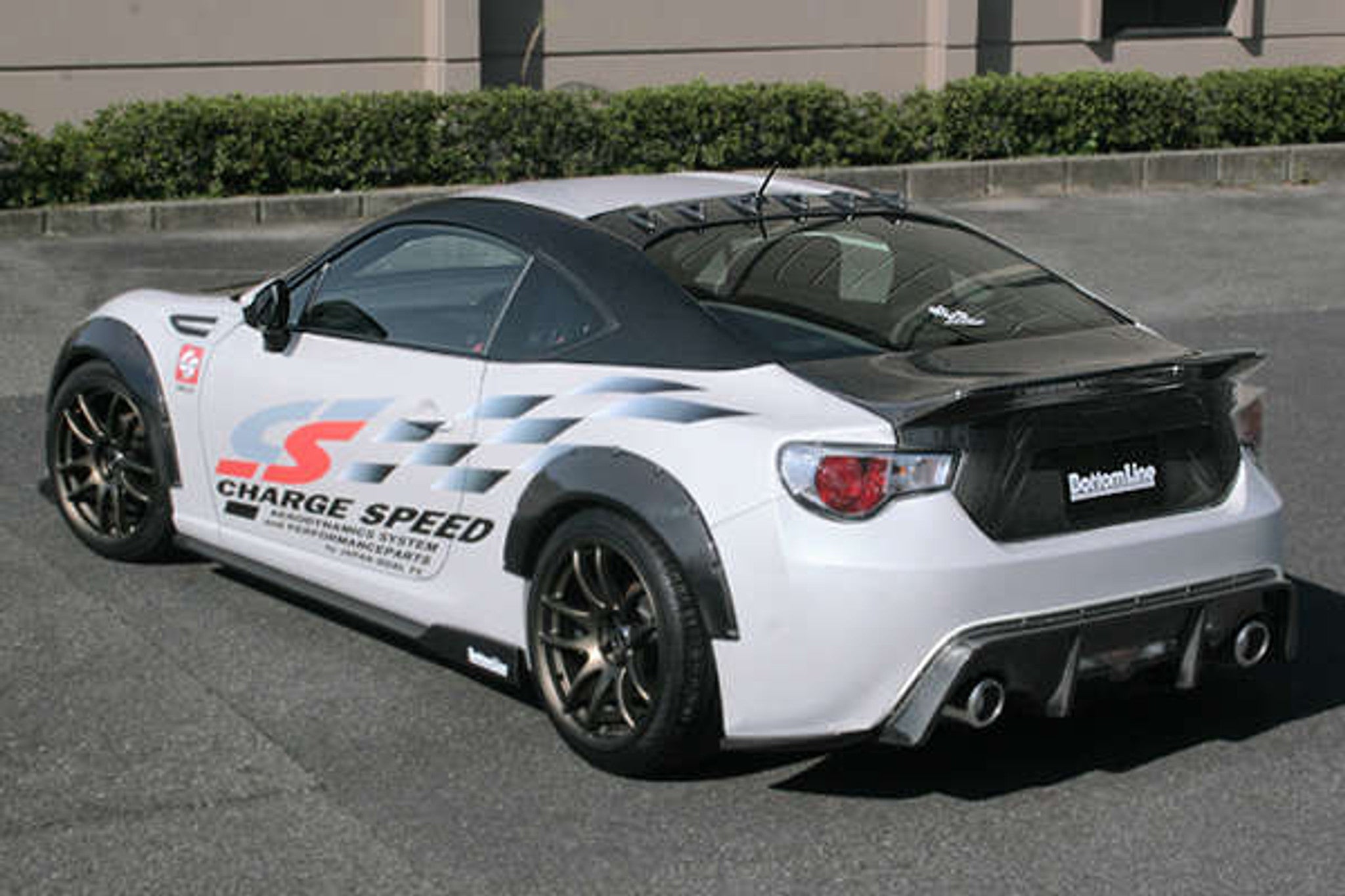 Charge Speed 2013-2020 Subaru BRZ/ Scion FRS/ Toyota 86 All Models Bottom Lines Type 2 Carbon Side Skirts