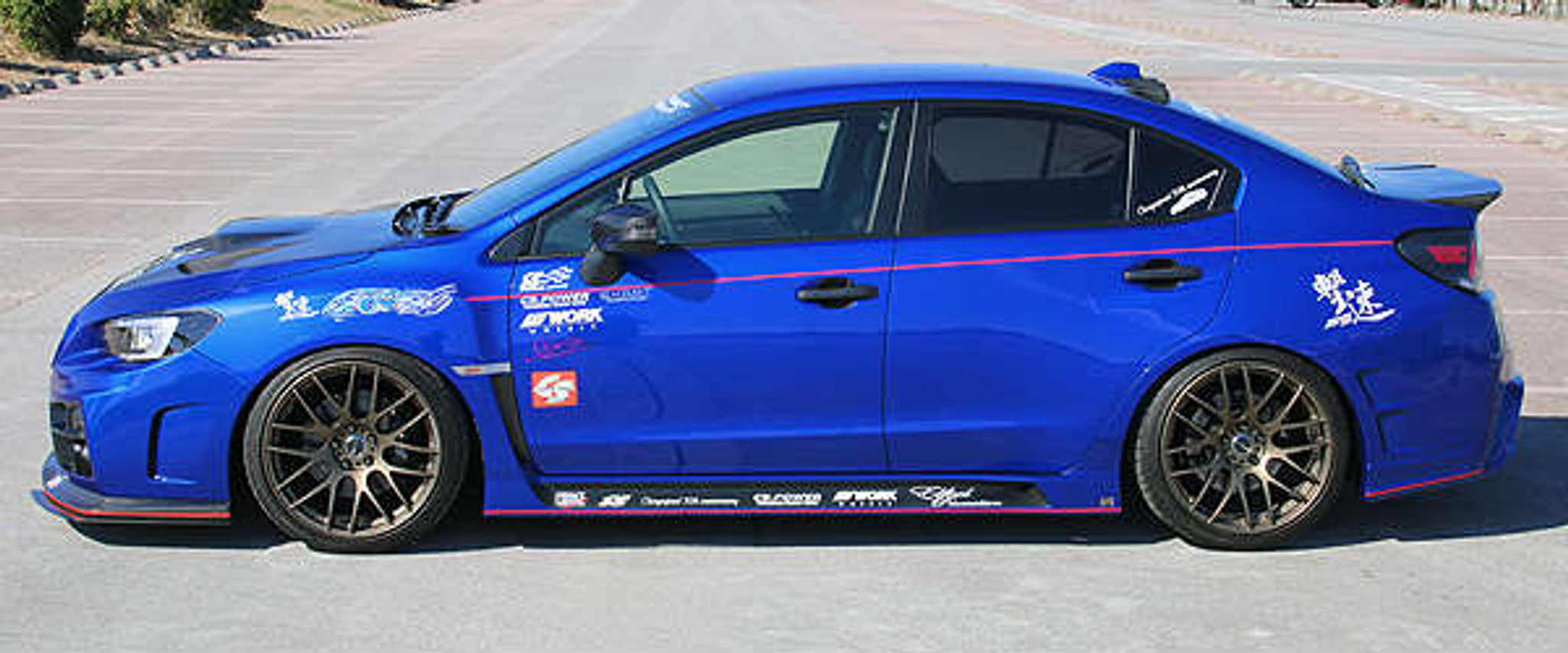 Charge Speed 2015-2021 Subaru WRX/ STi  VA Type-1A Complete Kit with Type A CARBON FRONT LIP