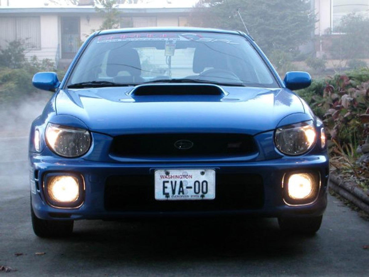 AC978HDC - Advan OEM Design 2002-2003 Subaru Impreza WRX Carbon Fiber Hood Scoop/Duct