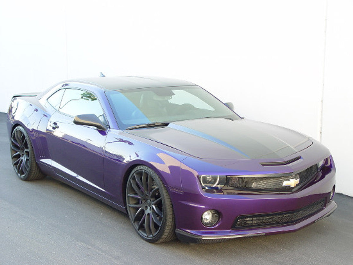 AC639FSC - Advan Design 2010-2013 Chevy Camaro SS Carbon Fiber Front Splitter