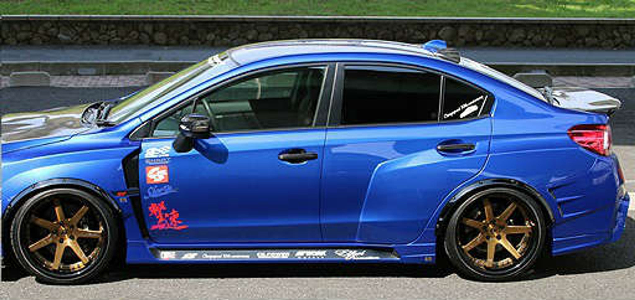 Charge Speed 2015-2021 Subaru WRX/ STi Type 1B FRP Wide Body Complete Kit with Type B FRP FRONT LIP
