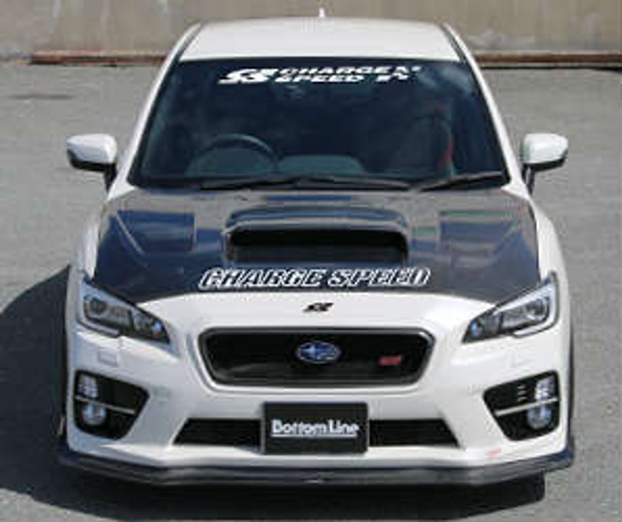 Charge Speed 2015-2017 Subaru WRX STi 4 Doors Sedan VA-B-C BottomLine Type 2 Carbon Full Lip Kit for STi