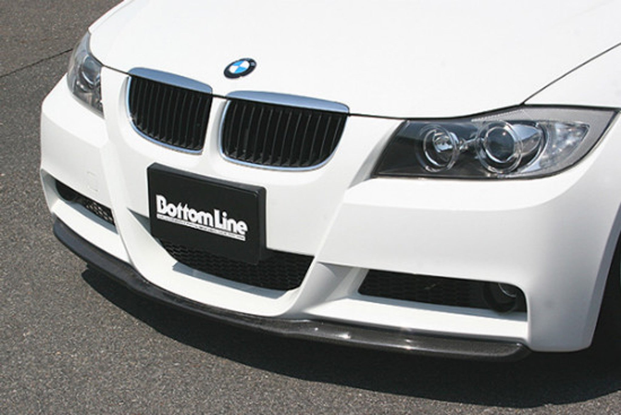 CHARGE SPEED 2005-2008 BMW E90 3-SERIES M-SPORT SEDAN BOTTOM LINE FRP FULL LIP KIT
