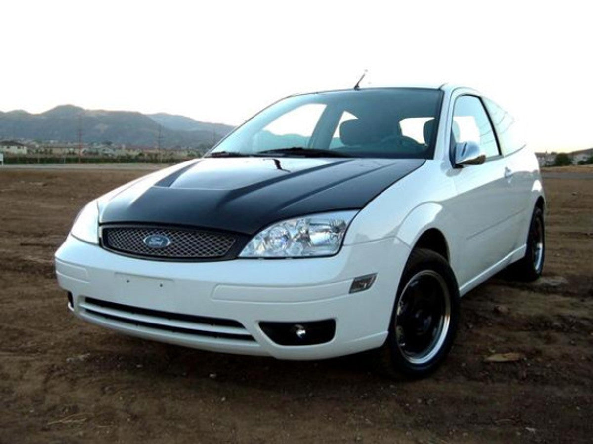 AC961HCI - Advan Intruder Design 2005-2007 Ford Focus Intruder Carbon Fiber Hood