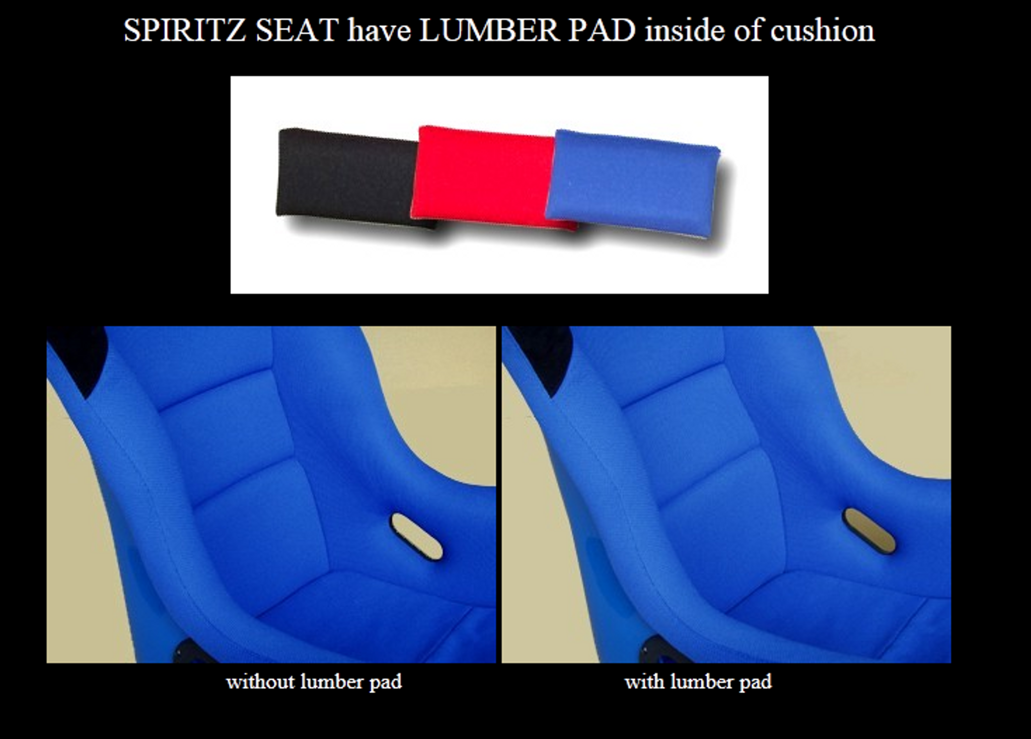 Charge Speed Bucket Racing Seat Spiritz SR Type Carbon Red