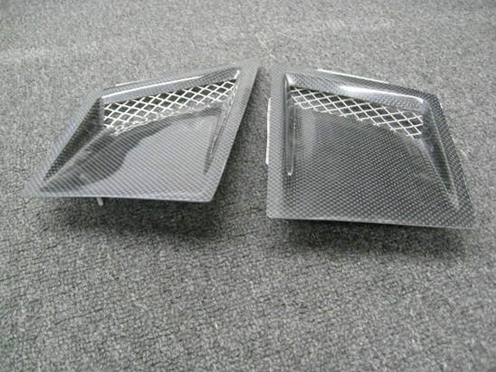 Charge Speed Universal Air Duct Fender Type-M Carbon