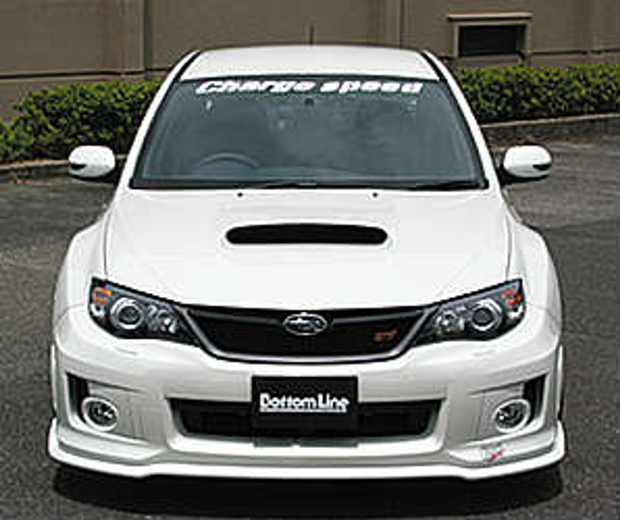 Charge Speed 2011-2014 Subaru WRX STi & Non-STi 4 Doors Sedan GV-B BottomLine Type 2 FRP Full Lip Kit for STi