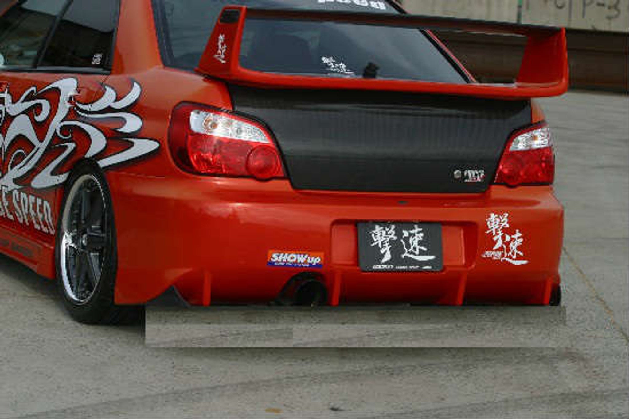 Charge Speed 2006-2007 Subaru Impreza GD-F HawkEye Type-1A Full Bumper Kit With Type-1 Side Skirts.
