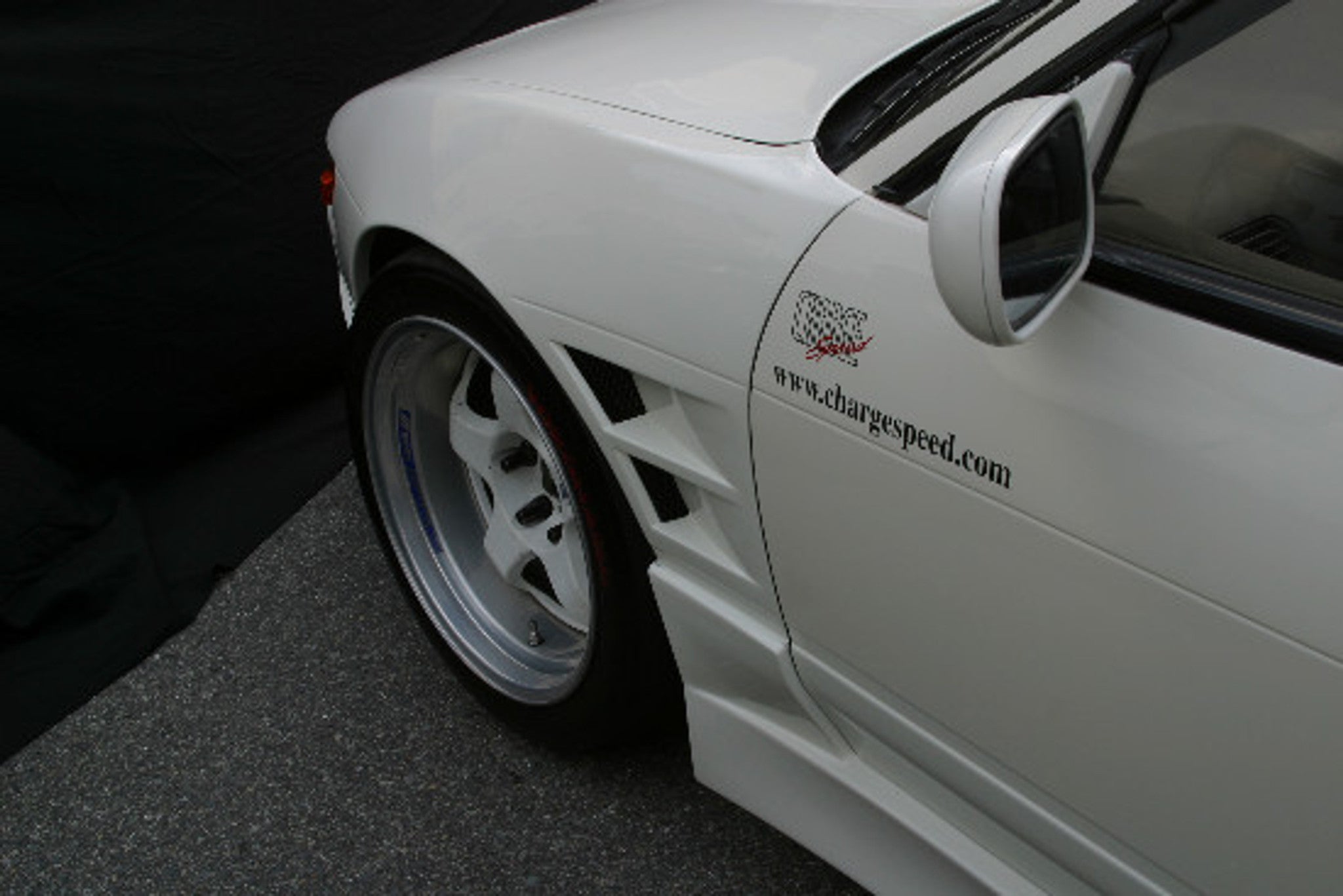Charge Speed 1989-1994 Nissan 240SX SILVIA JDM Front End-Non Flip Light Coupe Wide Body Full Kit