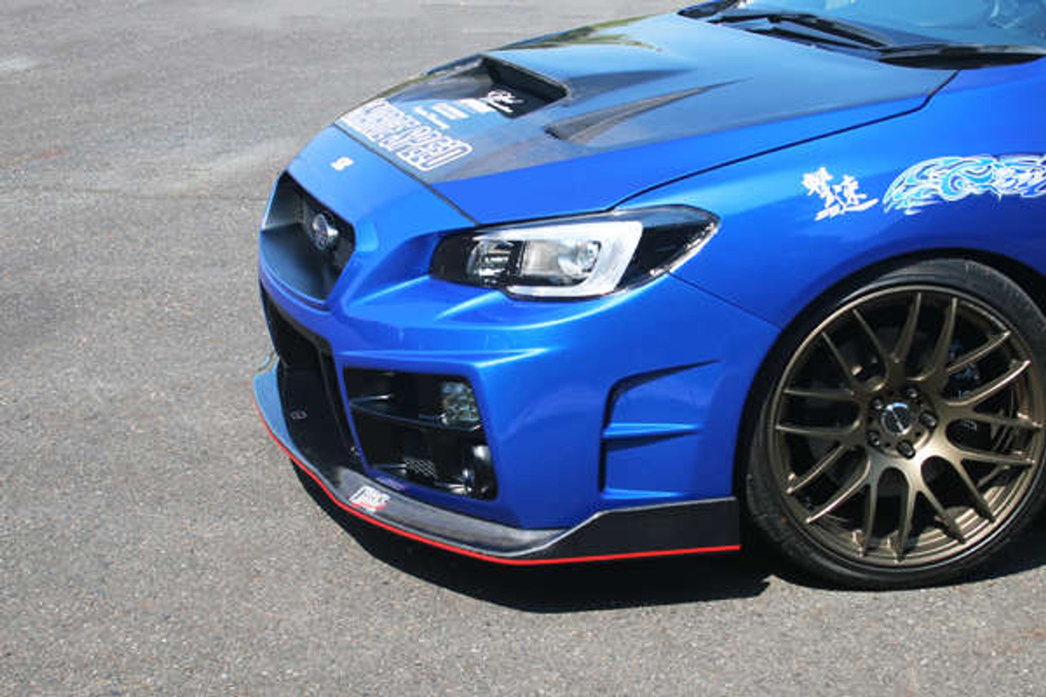 Charge Speed 2015-2021 Subaru WRX/ STi VA S4 Type-2B Front Bumper with CARBON FRONT LIP