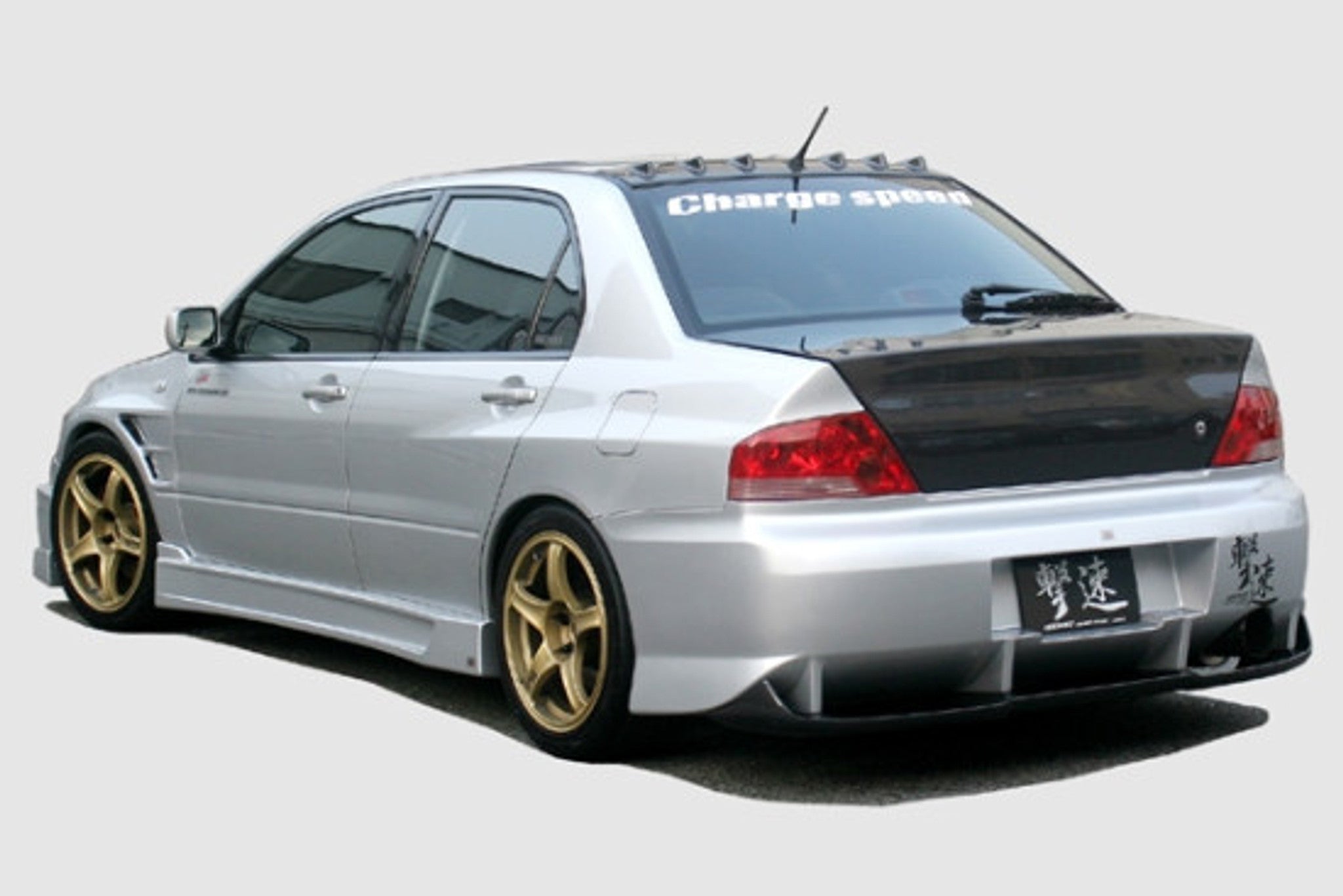 Charge Speed 2002-2007 Mitsubishi Lancer Evo VII, VIII & IX Type-2 With carbon diffuser Full Kit
