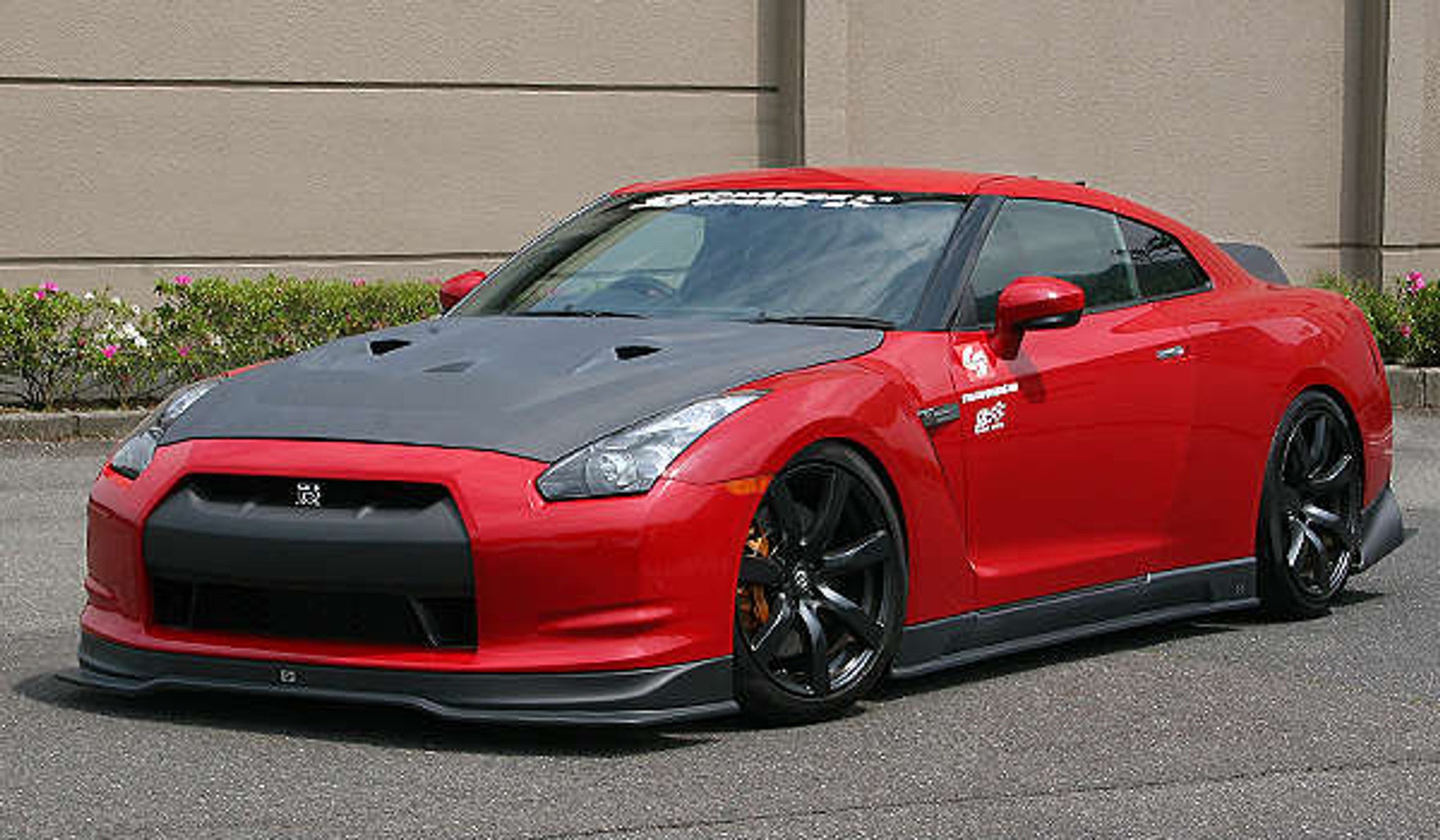Charge Speed 2007-2024 Nissan ALL  GTR R35 Hybrid HoneyComb Vented FRP Hood