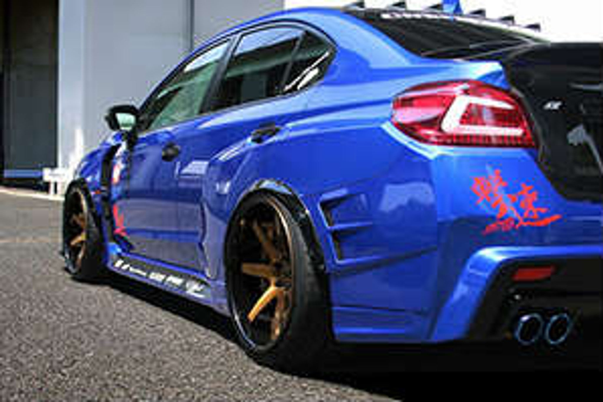 Charge Speed 2015-2021 Subaru WRX/ STi Type 1A Wide Body Complete Kit with Type A CARBON FRONT LIP