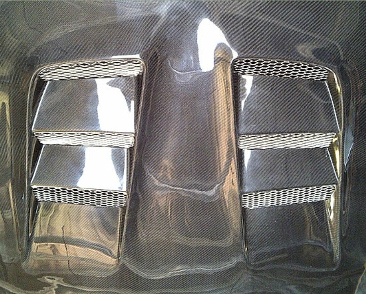 AC700HCV - Advan KS Vented Design 1986-1991 Mazda RX-7 FC Carbon Fiber Hood