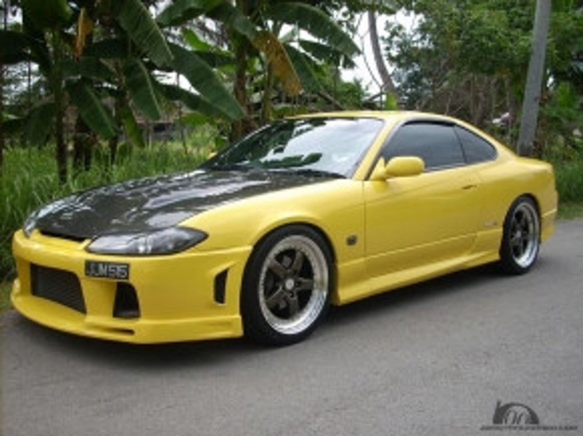AC707HCI - Advan Intruder Design 1999-2005 Nissan 240SX S-15 Carbon Hood