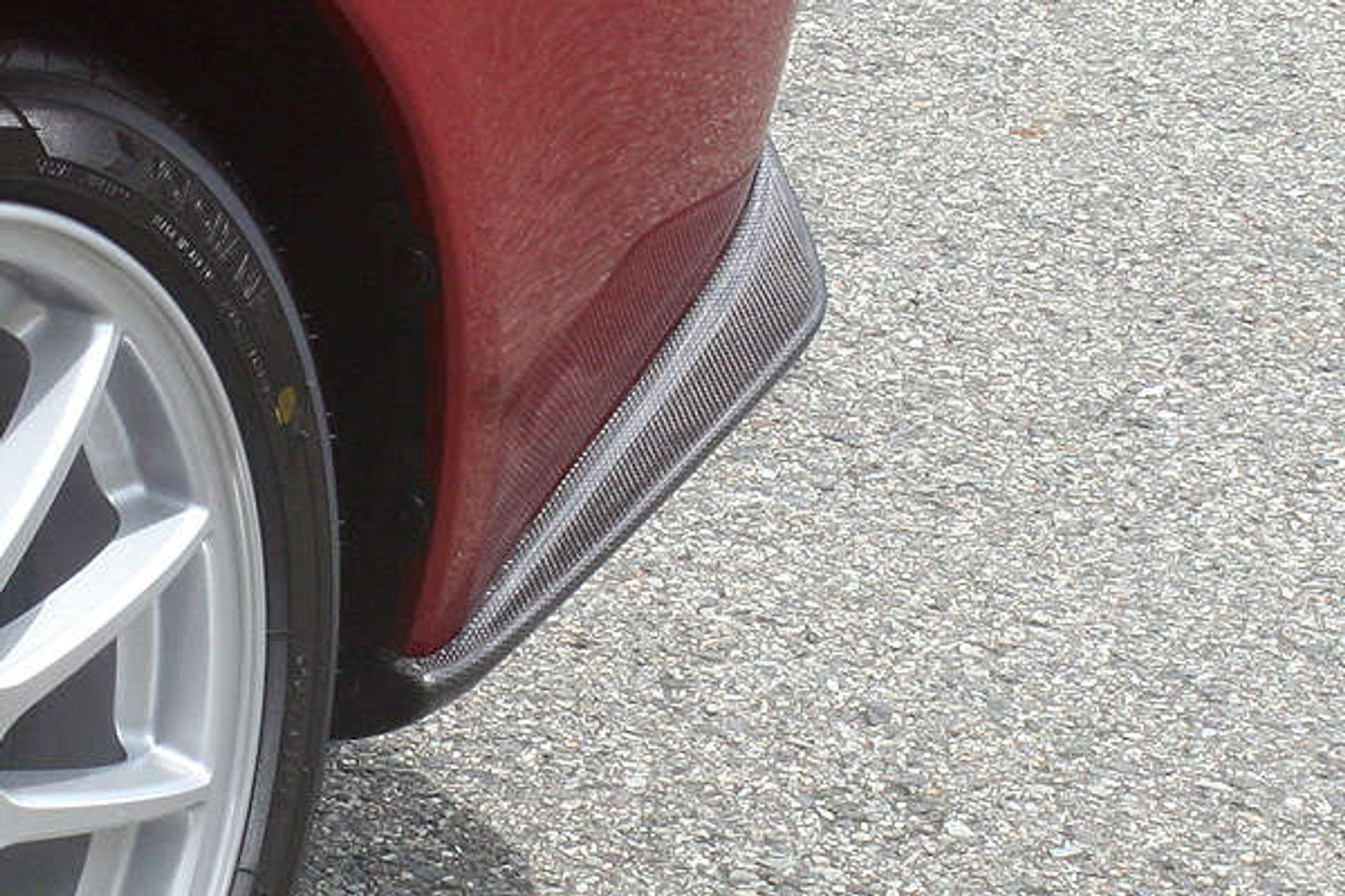 Charge Speed 2008-2017 Mitsubishi Lancer Evo X Bottom Line Rear Caps FRP