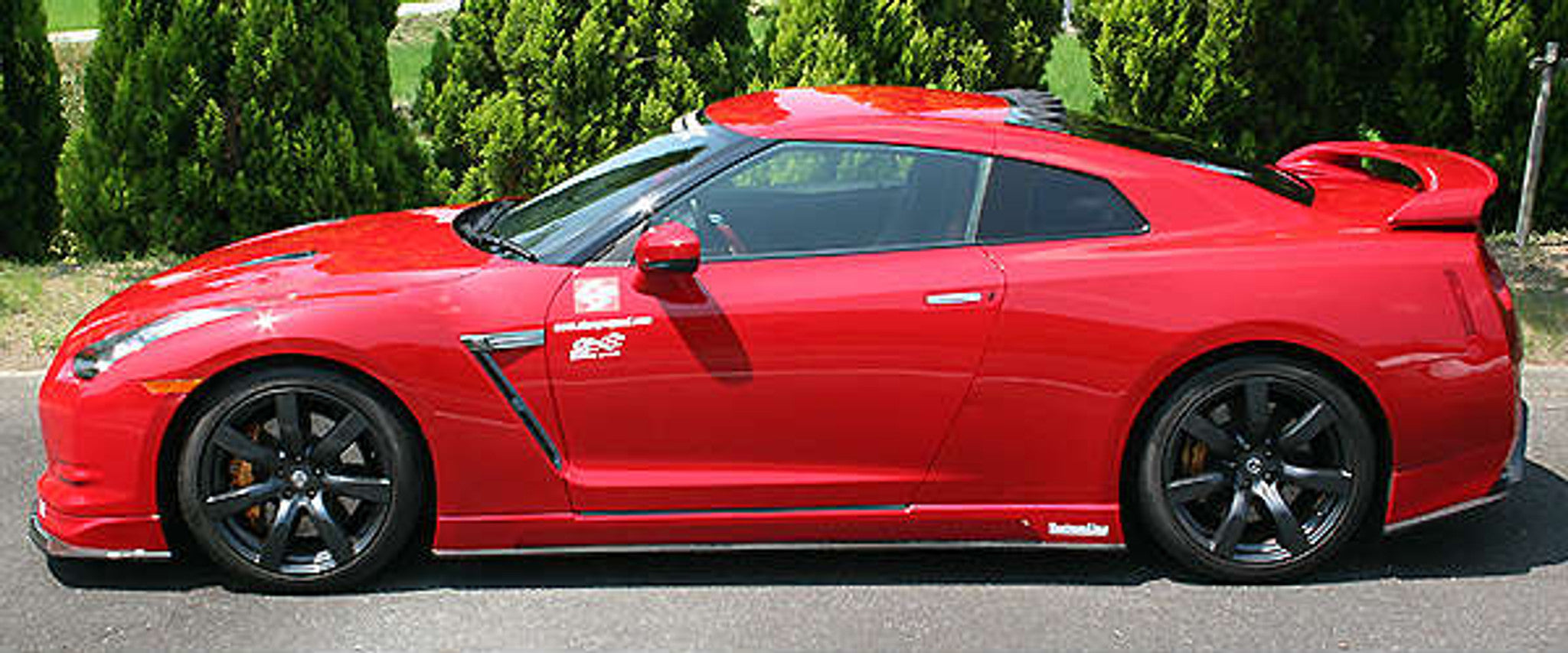 Charge Speed 2007-2011 Nissan GTR R35 Bottom Line FRP Complete Lip Kit