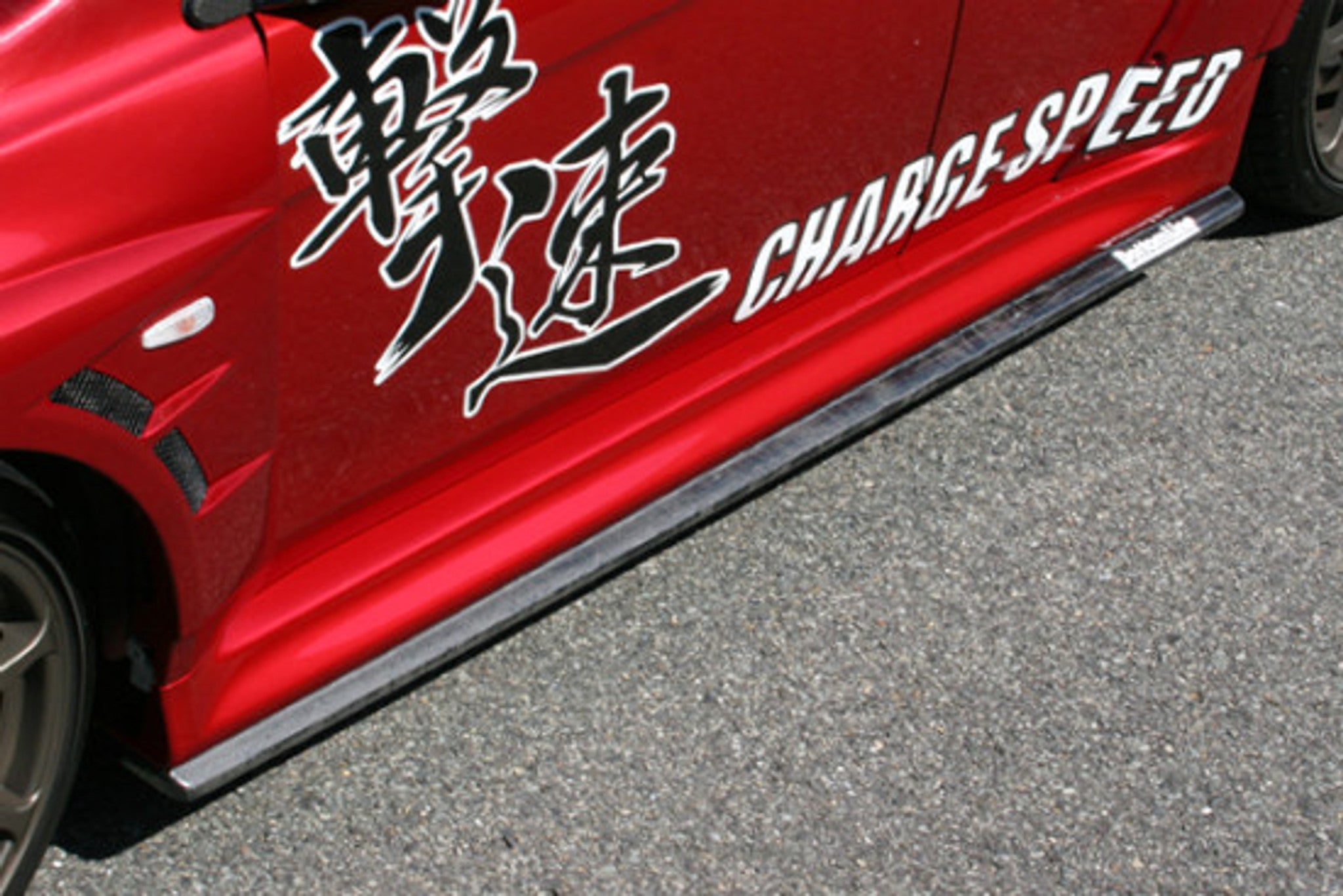 Charge Speed 2011-2017 Mitsubishi Lancer Evo X Bottom Line Type 1 Carbon Full Lip Kit