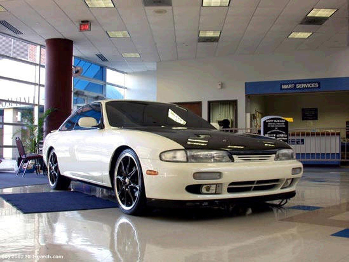 AC704HC - Advan OEM Design 1995-1996 Nissan 240SX S14 Zenki Carbon Fiber Hood