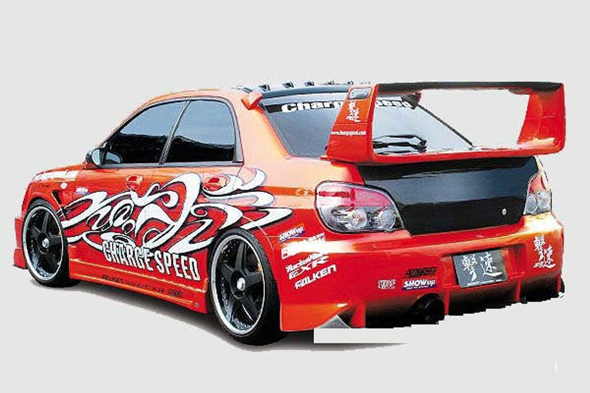 Charge Speed 2006-2007 Subaru Impreza GD-F HawkEye Type-1B Full Bumper Kit