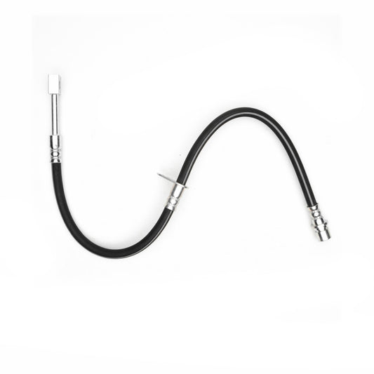 Duralast DFC Cadillac CTS rear brake hose from brake line kit showing flexible rubber brake line with metal fittings