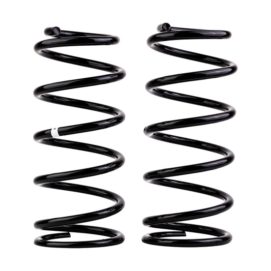 Old Man Emu ARB OME rear coil spring for 4Runner HD, showing a close-up of the coilover spring installed on the vehicle suspension