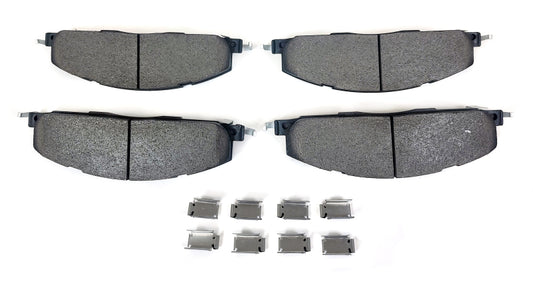 Baer Brakes performance rear brake pads for 2012 Ram 1500, featuring the Claw design and high-quality brake pad material.