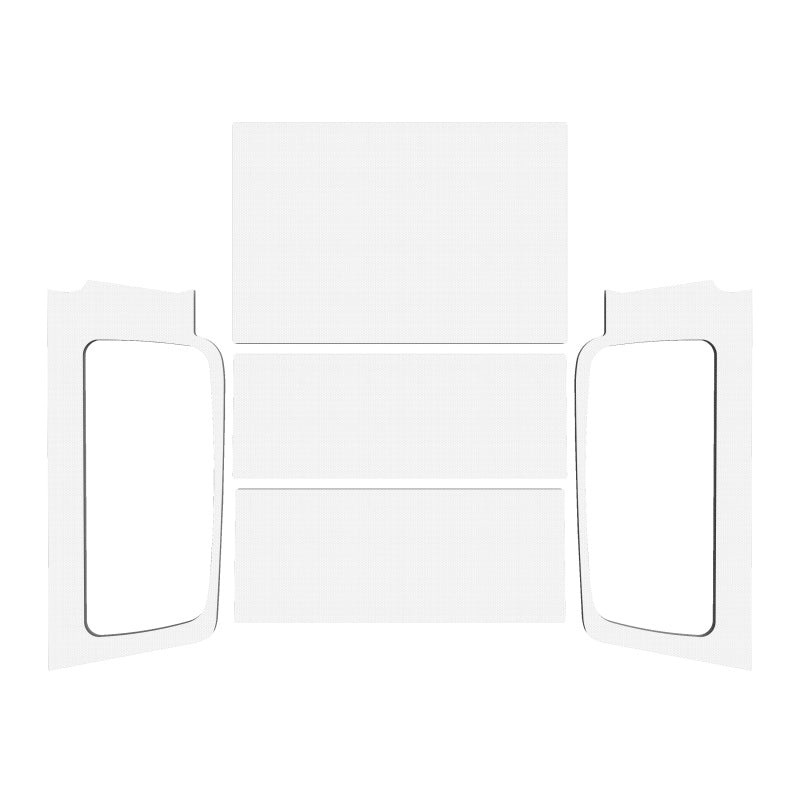 DEI 04-06 Jeep Wrangler LJ Unlimited Headliner Complete Kit - White