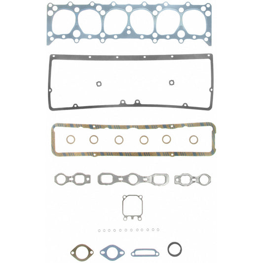 Fel-Pro HS 7276 B engine cylinder head gasket set showing multiple gaskets and sealing components for automotive repair.