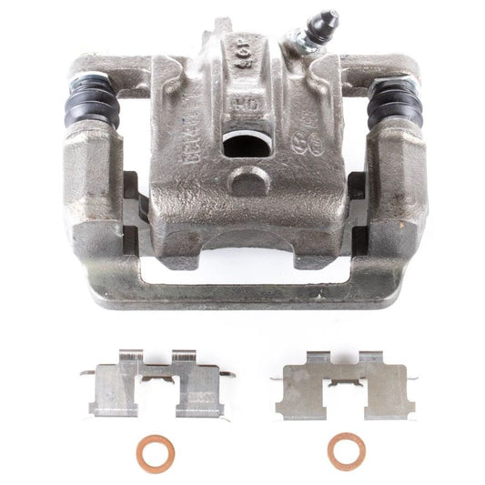 PowerStop rear right OE brake caliper with bracket for Hyundai Elantra 2007-2010, automotive part for braking system.