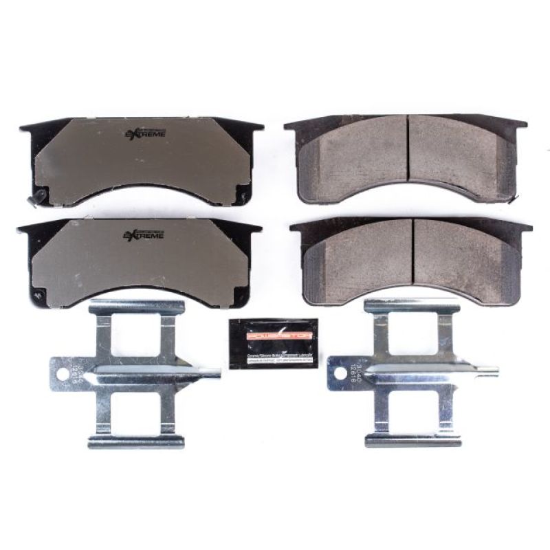 PowerStop Z36 truck and tow brake pads for Chevrolet C4500 Kodiak, front or rear, with hardware, performance brake pads.